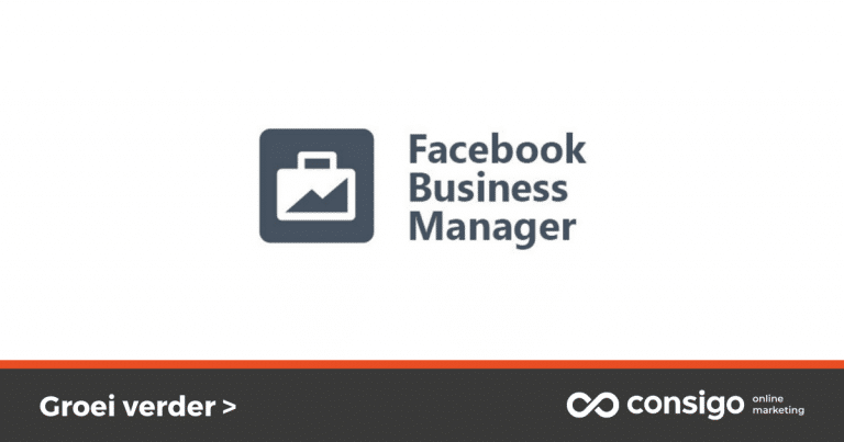 Aanmaken Facebook Business Manager account