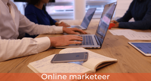 Vacature online marketeer